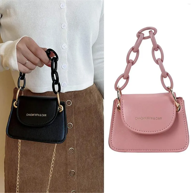 Abendtaschen Mini-Crossbody-Münzgeldbörse Modehandtaschen Reines Muster Perlenhandtasche Kunststoff Kleine Kette Jelly Bag für Mädchen