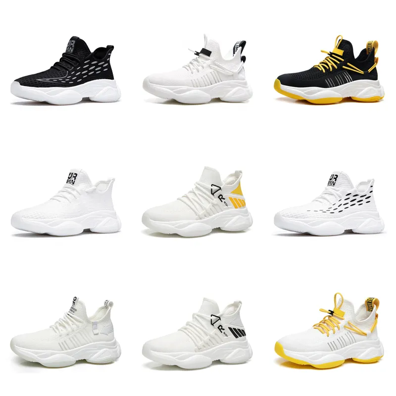 Scarpe da corsa GAI Uomo traspiranti giallo bianco grigio Sneakers da tennis leggere traspiranti primaverili ed estive