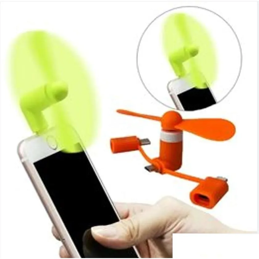 Autres fournitures de fête de fête Vente en gros de cadeaux Portable Mini USB Fan Cadeau pour Smartphone Téléphone Refroidisseur Drop Livraison Maison Jardin Dhosb