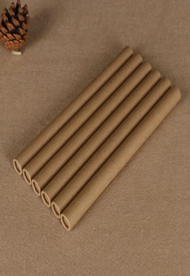 Tube d'encens en papier Kraft, petite boîte de rangement pour bâton d'oss de 10g, transport pratique 8782469