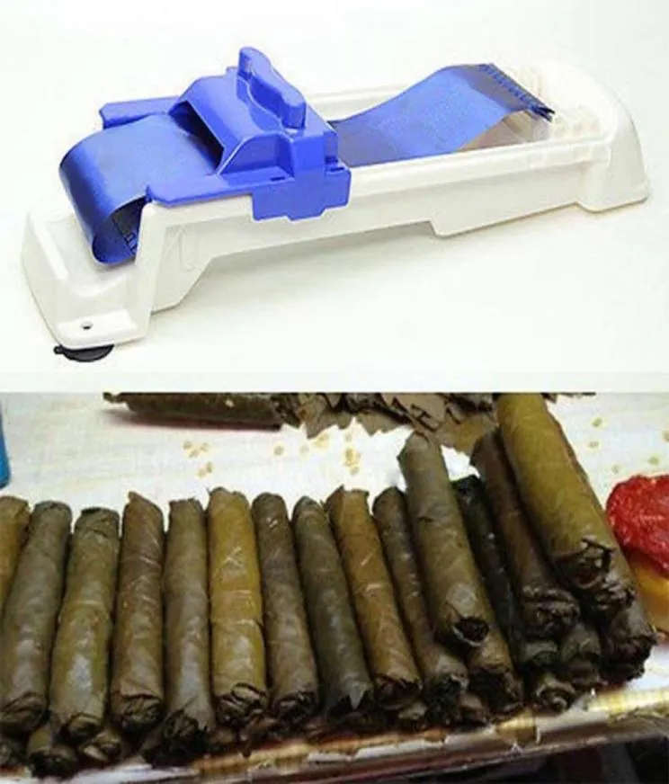 1pc créatif raisin chou feuille basilic feuilles outils à rouler Machine pour Sushi Maker cuisine barre Tools5530581