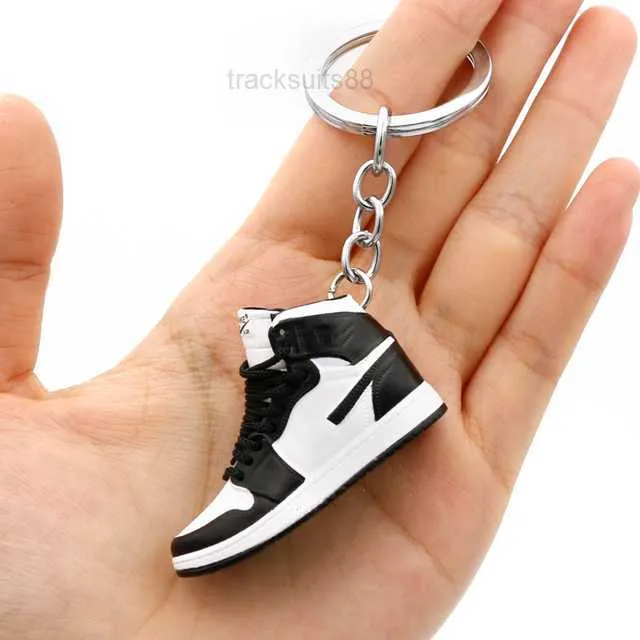 Mini porte-clés 3D lanières Emation chaussures de basket-ball trois modèles nationaux porte-clés baskets Couple Souvenir téléphone portable clé pendentif D ba Y83