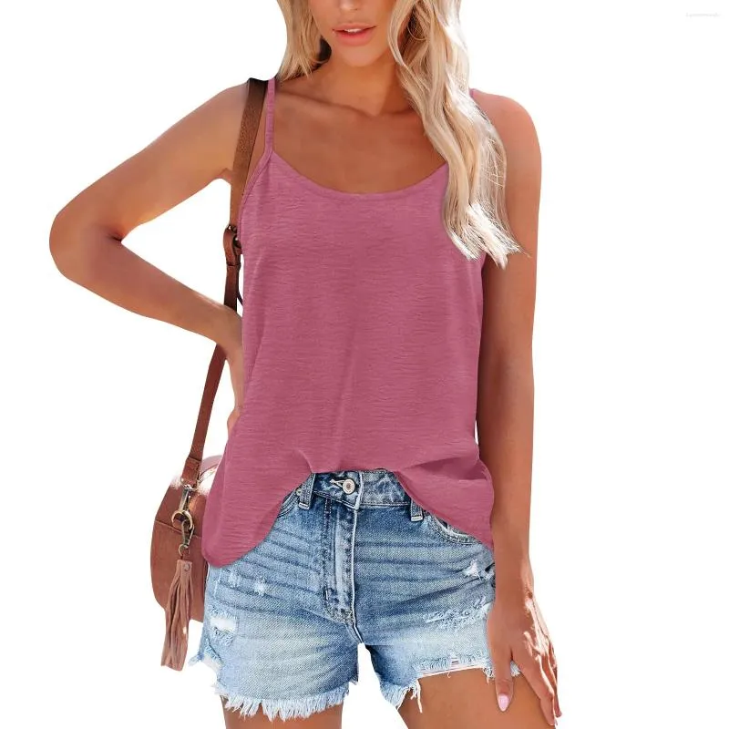 Vrouwen T-shirts Zomer Tank Top Verstelbare Spaghettibandjes Hemdje Mouwloos Pom Chiffon Vrouwen Mode Blouse 2024 Shirt