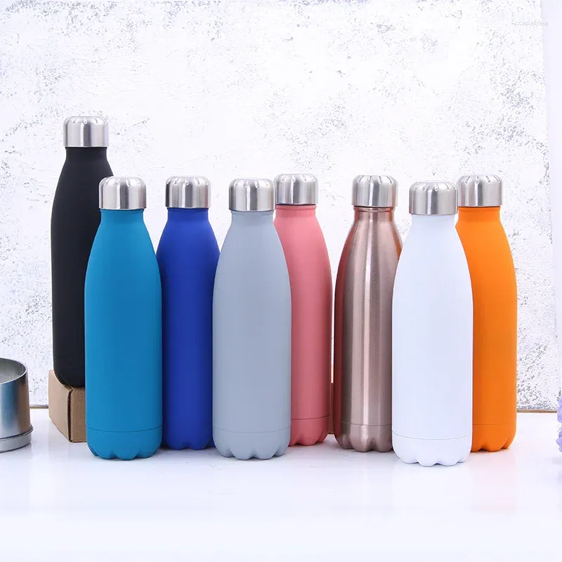 Water Bottles Creative Stainless Steel Vacuum Cola Bottle Cup Outdoor Sports Insulation Gift