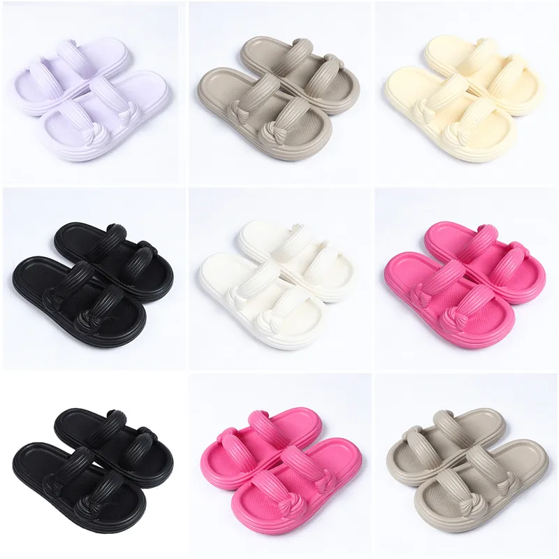 Summer new product slippers designer for women shoes white black pink blue soft comfortable beach slipper sandals fashion-027 womens flat slides GAI outdoor shoes