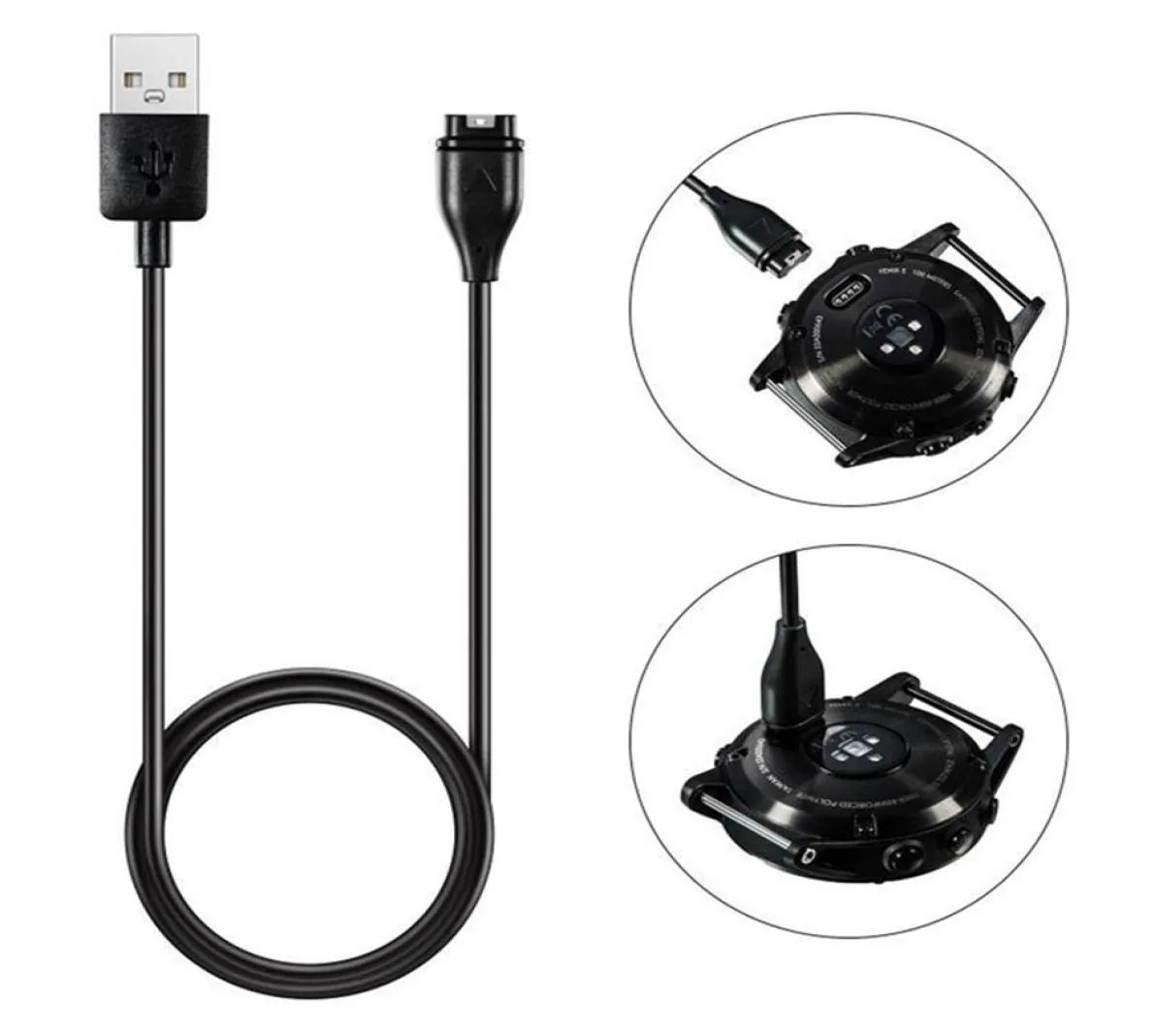 USB Charging Charger Cord Cable for Garmin Fenix 5 5S 5X Vivoactive 3 Vivosport a504800061