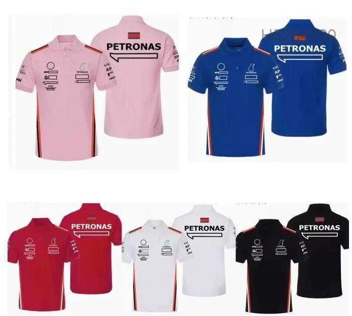Men's Polos F1 Racing Polo Shirt Summer New Short Sleeve T-shirt Same Customizable 3re4