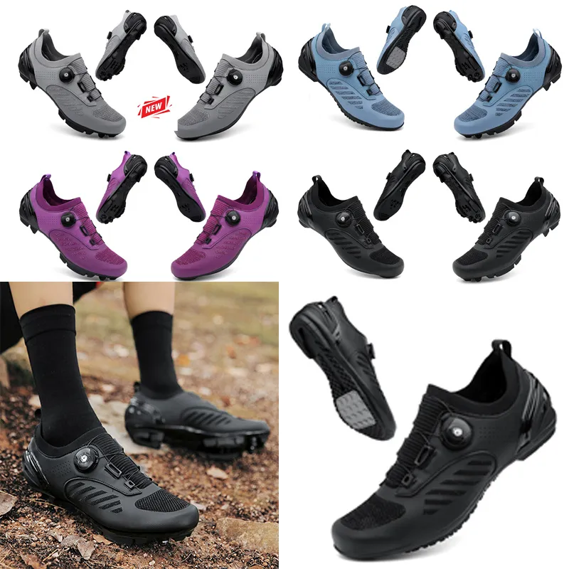 Road Dirt Designer Sports Men Bike Shodsaes Speed Speed Cycling Sneakers Flats Mountain Bicycle Footwear SPD CLEATS Chaussures 36-47 Gai 44327 S