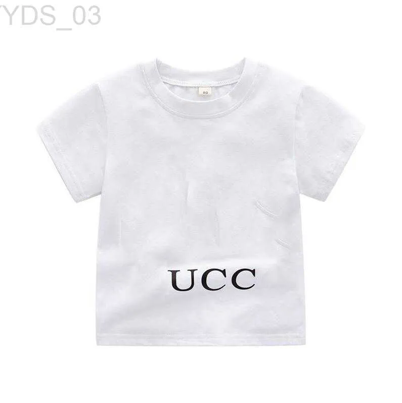 T-shirts Cartoon Mouse Kids Brand T-shirts Summer Boys Girls Shirts Letters Printed Children Short Sleeve T-shirt Lovely Child T Shirt Baby Tees 240306