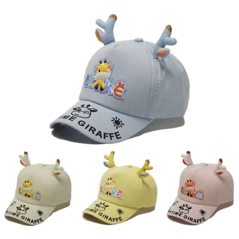 Berretto da baseball per bambini dei cartoni animati Cappello da sole per bambini Vari modelli di animazione regolabili per bambini di 2-6 anni DHL