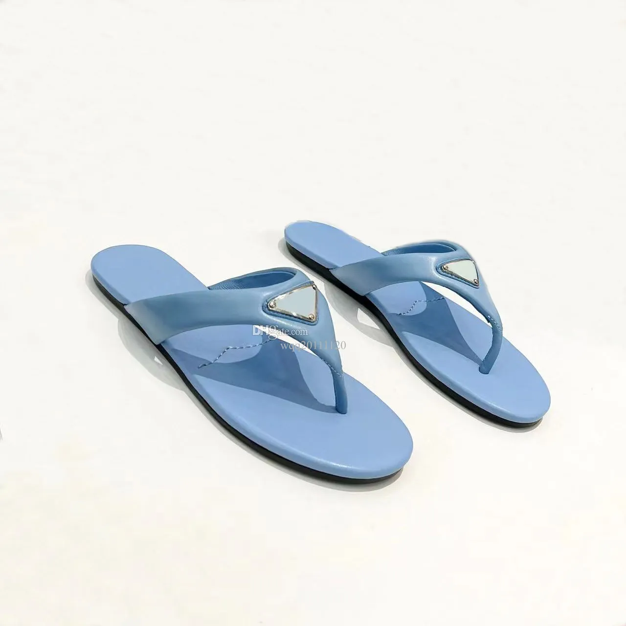 Kobiety Sandals Panie Oryginalne skórzane kapcie buty buty ślubne z pudełkiem Rozmiar 35-43