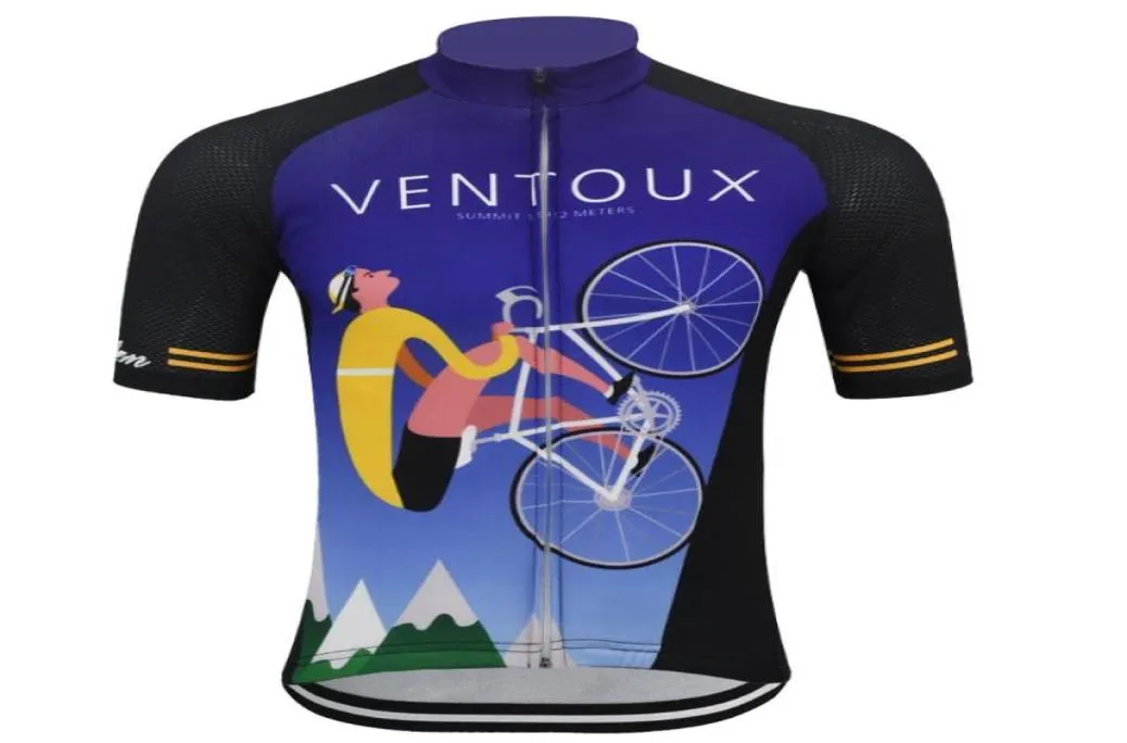 Racing Jackets Ventoux Cycling Jersey Men Summer Short Sleeve Clothing Wear Bicycle Clothes Braetan7267592