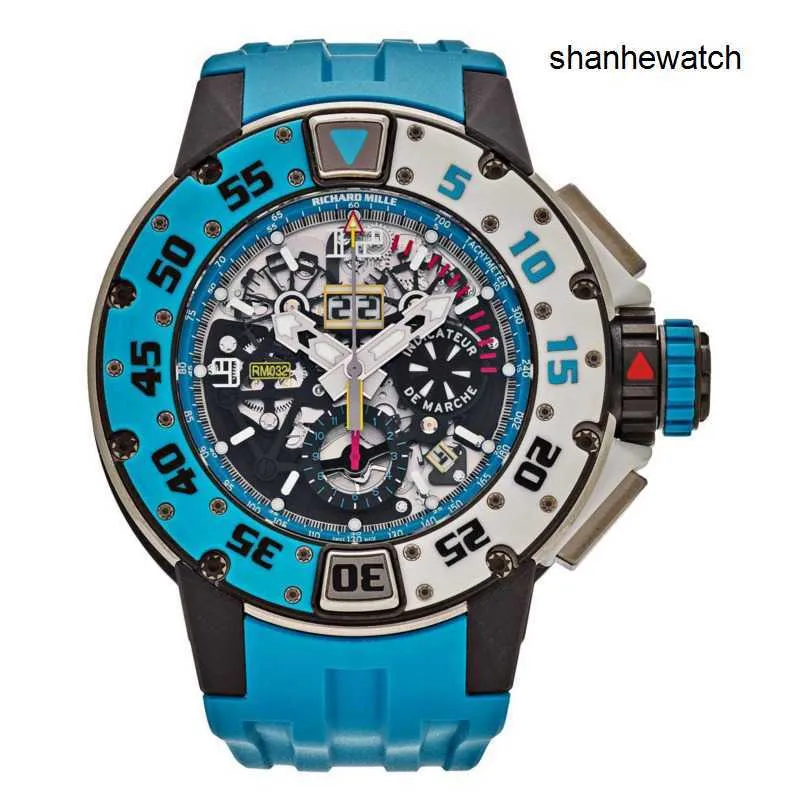 Mens Watch Dress Watches RM Watch RM032 Herrens armbandsur RM032 Automatisk flyback Chronometer Les Voiles DE