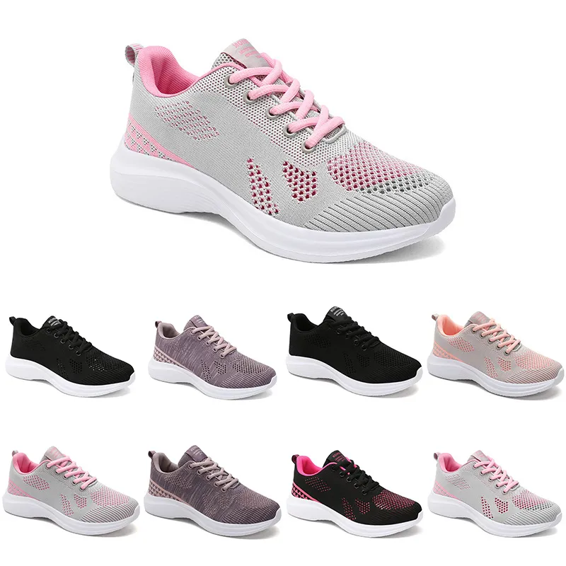 Hommes Chaussures féminines 2024 Running Breathable Mens Sport Trainers Gai Color187 Fashion Fashion Conforting Sneakers Size 35-41 77877 S
