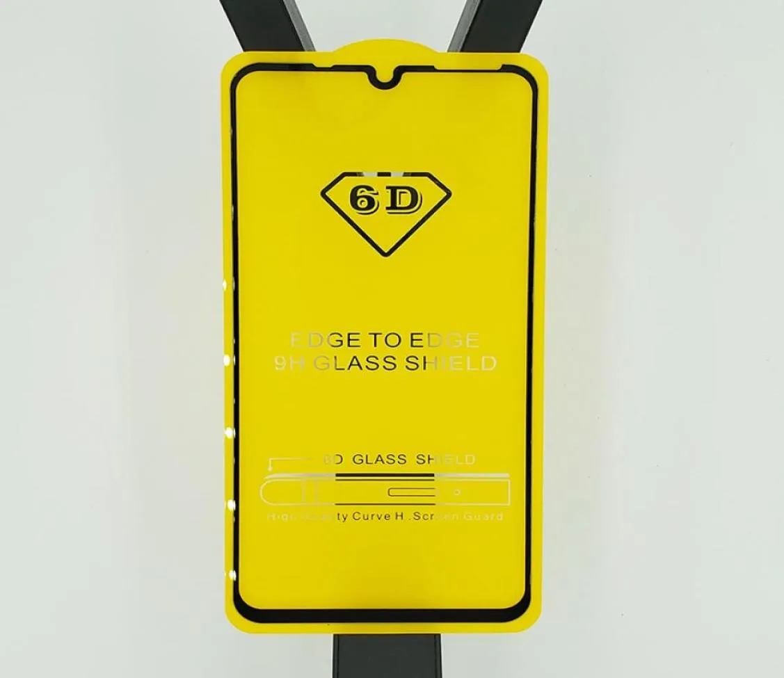 Protecteur d'écran en verre trempé à couverture complète 6D 9D AB colle bord à bord pour Huawei Honor 10 Lite 2019 Mate 20 lite P30 P30 LITE Hono1200381