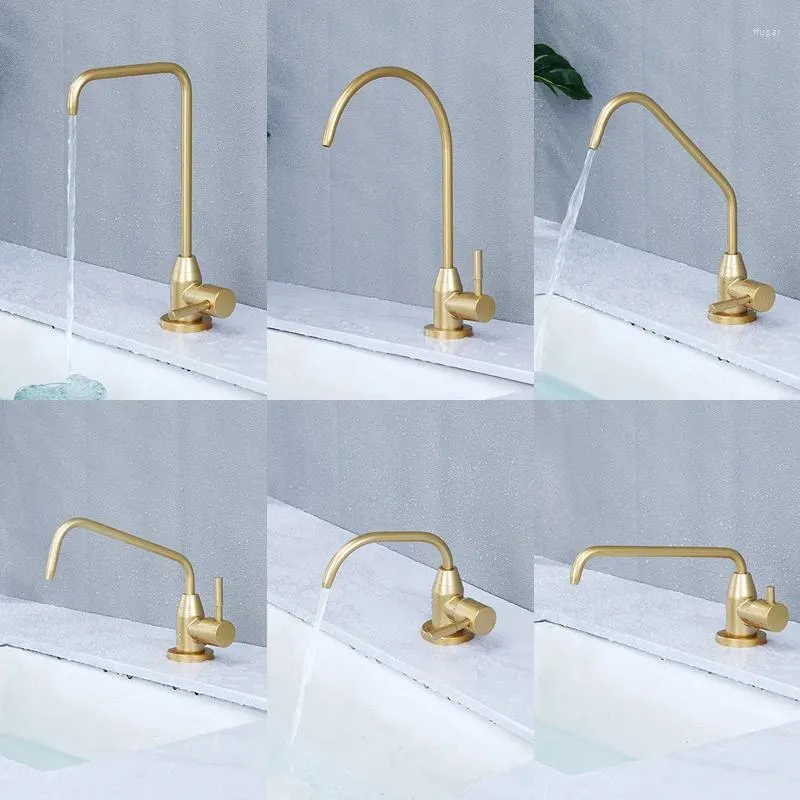 Kitchen Faucets Pure Water Dispenser Faucet Gold Direct Drinking Single Cooling Purifier Specific