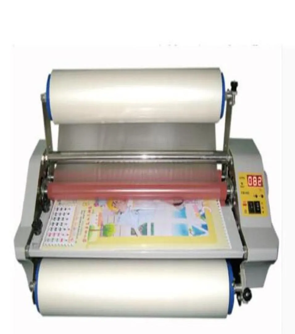 Helt ny FM 480 Laminator Four Rollers Roll Laminering Machine1070330