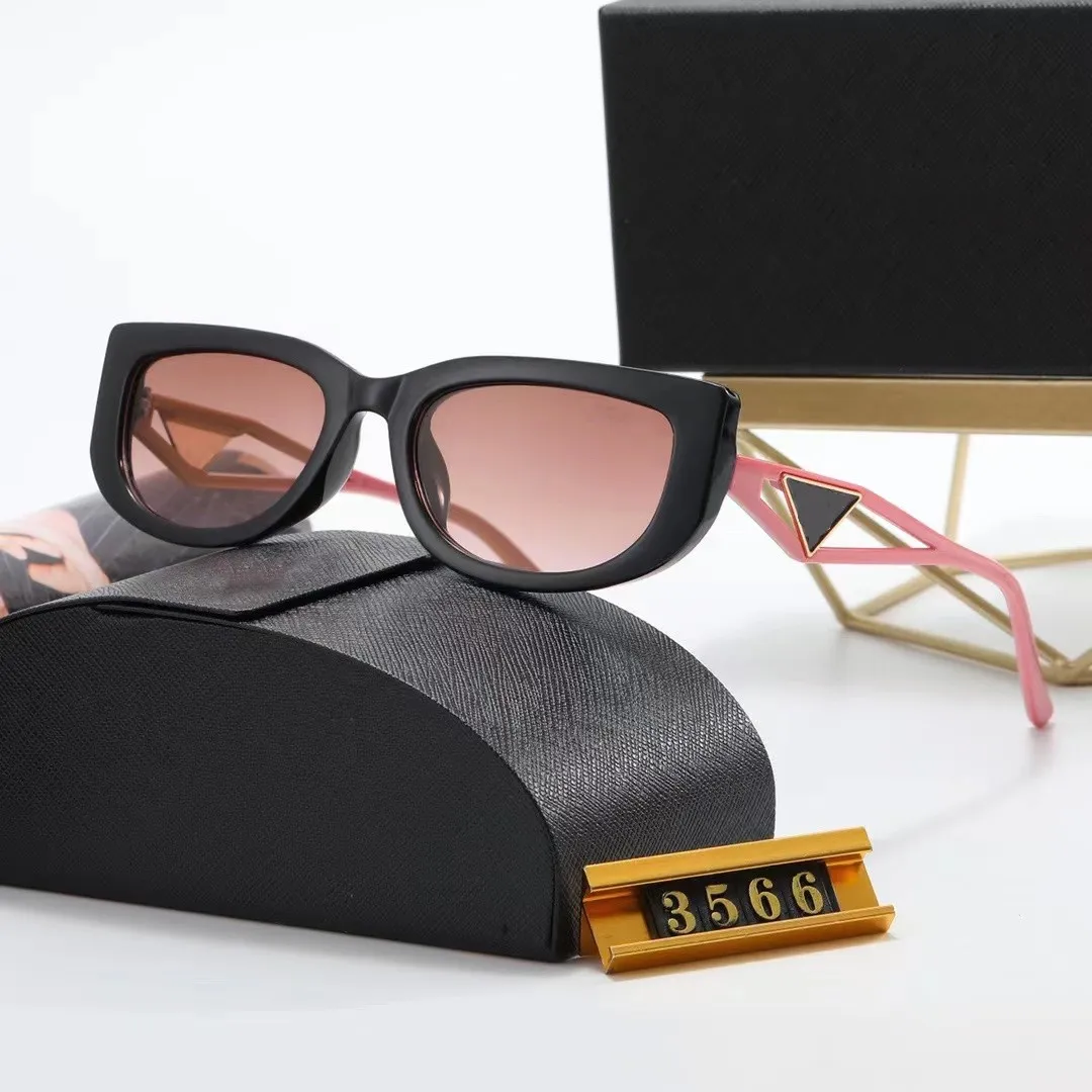 2024ニュースラグジュアリーデザイナーブランドサングラスサングラスサングラス高品質の眼鏡女性メンズメガネレディースサングラスUV400レンズユニセックスボックス3566