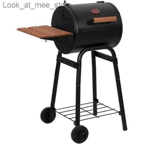 BBQ Grills Char Griller E1515 Atrium Pro Charcoal Grill Black Q240305