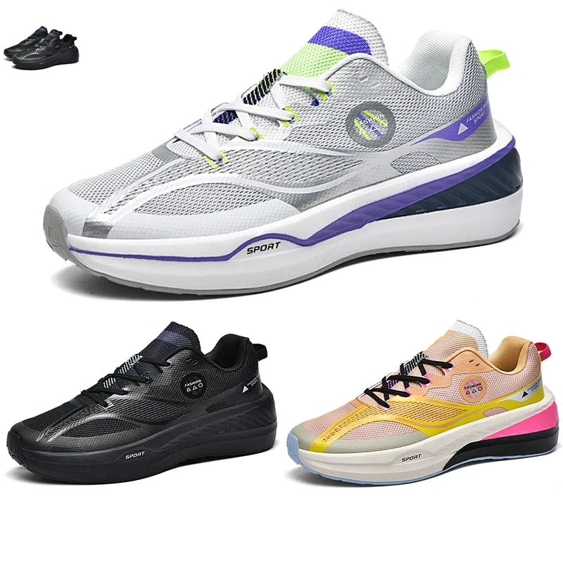 Hombres Mujeres Zapatillas clásicas para correr Soft Comfort Verde Amarillo Gris Rosa Zapatillas deportivas para hombre Zapatillas deportivas GAI tamaño 39-44 color16