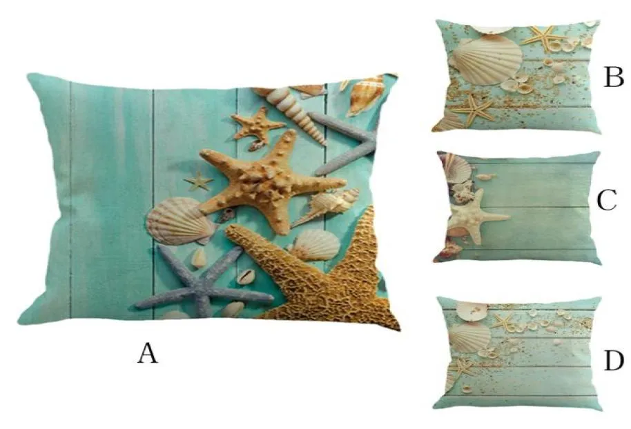 Méditerranéen Wind Seaside Linen Pillow