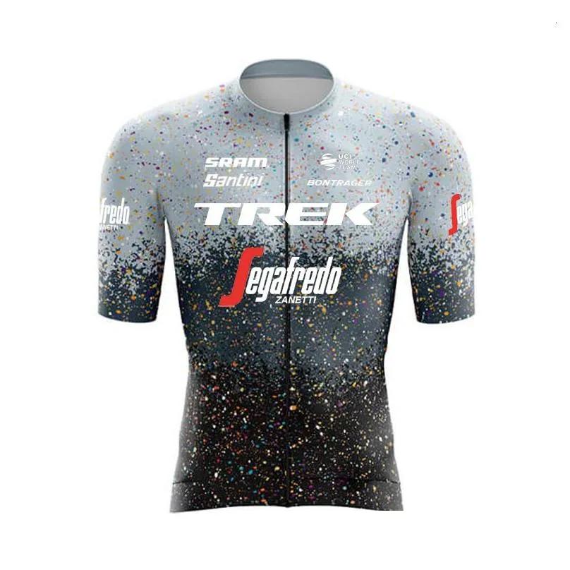 Cycling Jersey Sets 2023Clothing Bicycle Clothes Mens Mtb Tshirt Summer Bike Man Maillot Mountain Cycle Retro Uniform 230619 Drop Del Dhzky