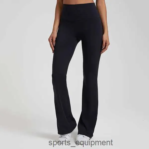 Lu Pant Align femmes pantalon évasé doux au beurre taille haute contrôle du ventre évasé femmes noir Bootcut Leggings de gymnastique 32 LL GI8W