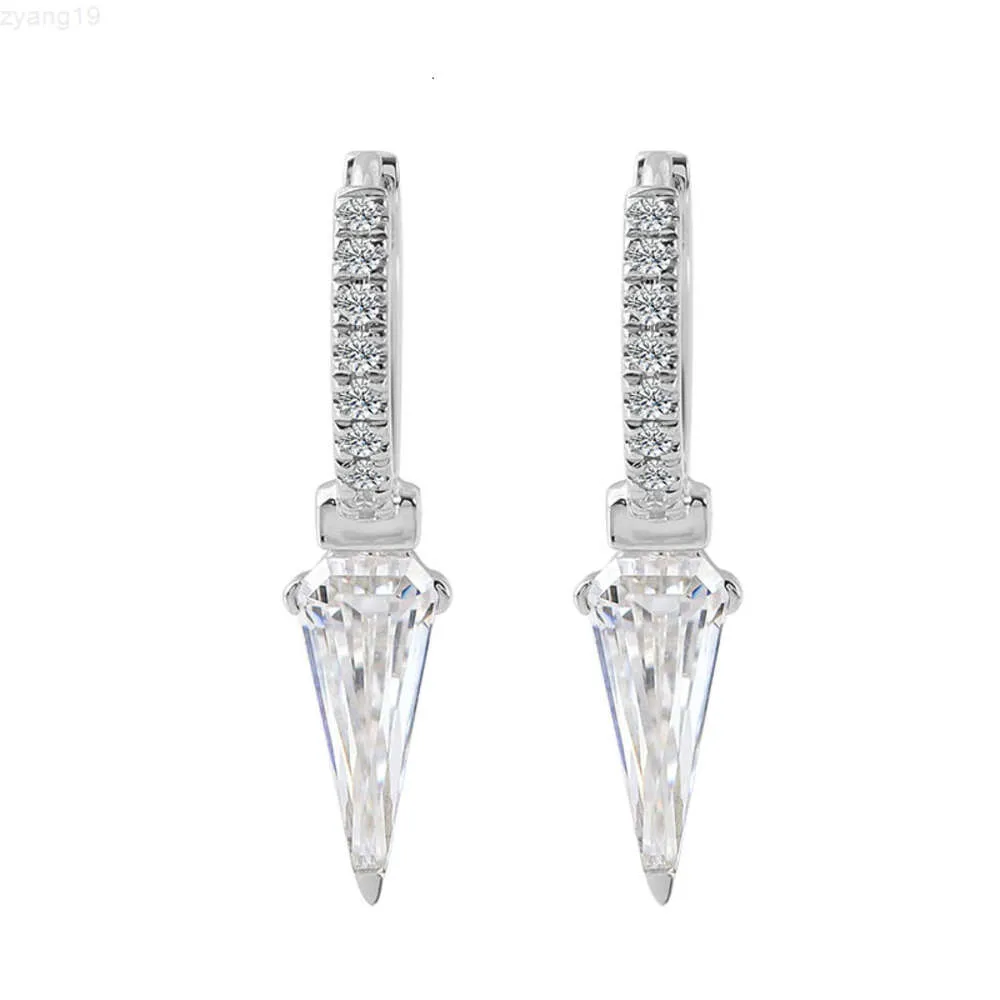 Aimgal Punk Style Vvs Lab creato orecchino di diamanti gioielli Moissanite personalizzati orecchini pendenti con aquiloni 14k retrò imitare