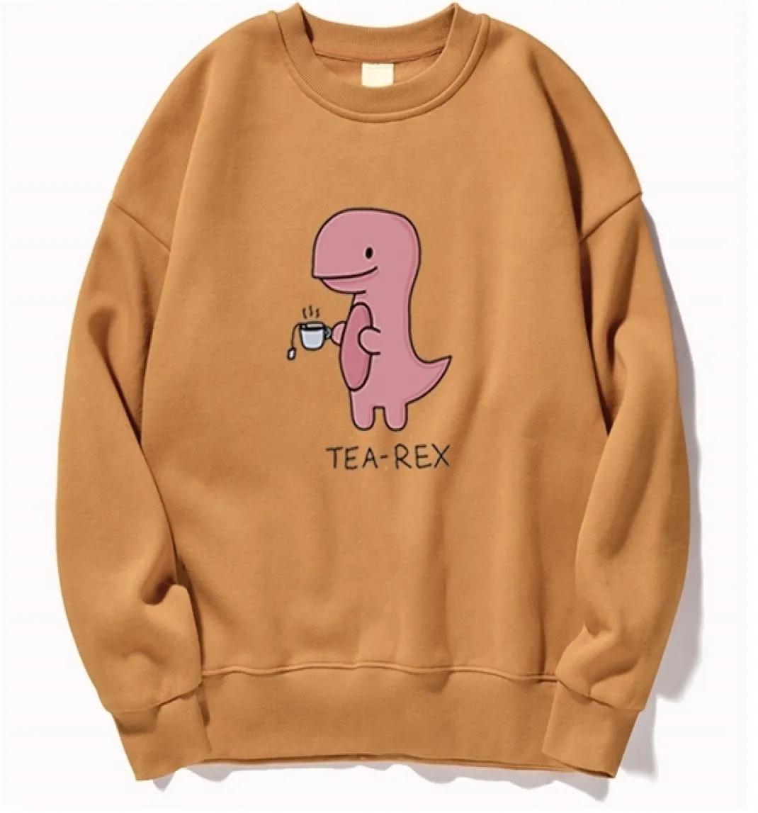 Carino TeaRex Dinosauro Donna Felpa con cappuccio Felpa da uomo Felpe con cappuccio Autunno inverno Girocollo Pullover Streetwear Harajuku Felpa con cappuccio G5693378