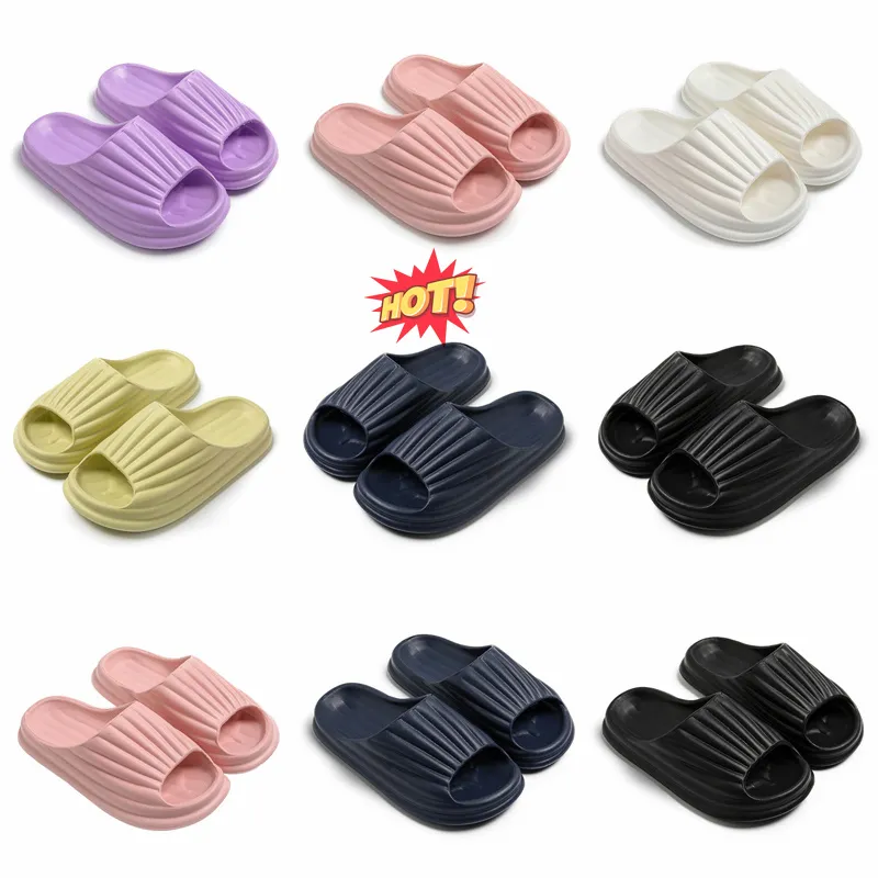 Verão novo produto chinelos designer para mulheres sapatos branco preto verde rosa azul macio confortável chinelo sandálias moda-057 mulheres plana slides GAI sapatos ao ar livre