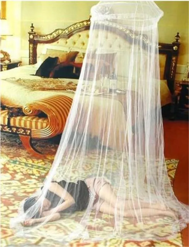 Wholes ourdoor Round Round Lace Heuct Bed Canopy Netting Netting Hung Dome Mosquito Nets4254232