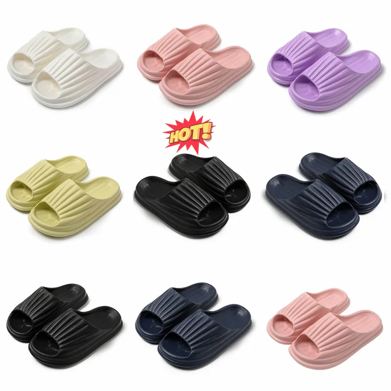 Designer Product Slippers Summer for New Women White Black Green Pink Blue Soft Comfortable Slipper Sandals Fashion-040 Womens Flat Slides Outdoor 84 Comtable s