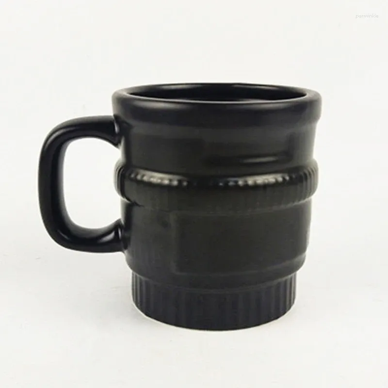 أكواب تصميم خاص إبداعي كاميرا SLR العدسة Ceramic Cup Office Home Coffee Coffee Breakfast