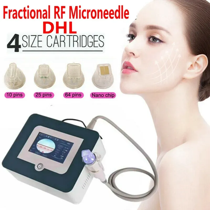 Disposable replacement 10/25/64/nano pin head gold cartridge fractional RF microneedle microneedling machine cartridges DHL