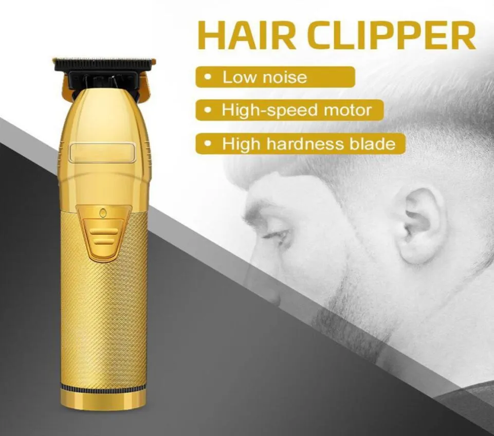 Tondeuse à cheveux électrique S9 Magic Metal pour hommes, rasoir à tête en acier, or, rouge, argent, noir, article 2681155