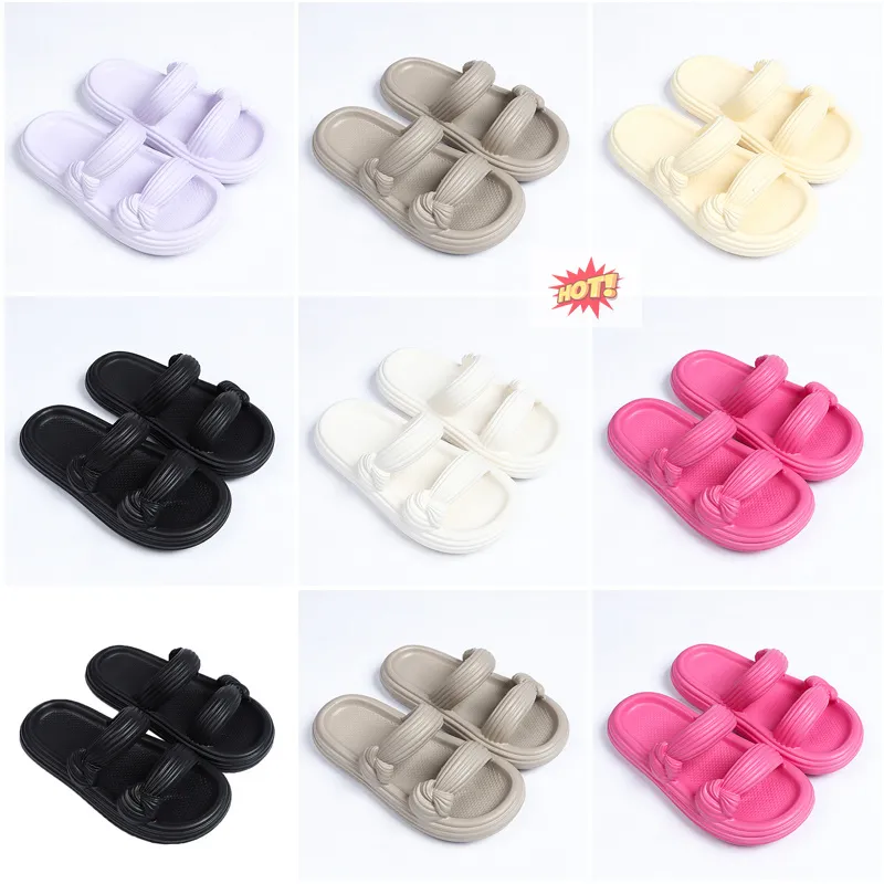 Summer new product slippers designer for women shoes white black pink blue soft comfortable beach slipper sandals fashion-045 womens flat slides GAI outdoor shoes