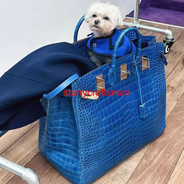 Borsa fatta a mano in vera pelle Borsa extra large Bk50 in edizione limitata Borsa da viaggio per affari fitness ad alta capacità Borsa da viaggio per uomo e donnalogo HB6R