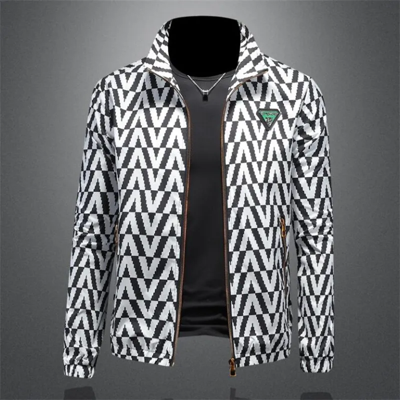 2024 Nouveau style de luxe hommes veste designer pour hommes femme manteau printemps automne vêtements d'extérieur coupe-vent fermeture éclair homme vestes décontractées en dehors du sport asiatique taille m-5xl