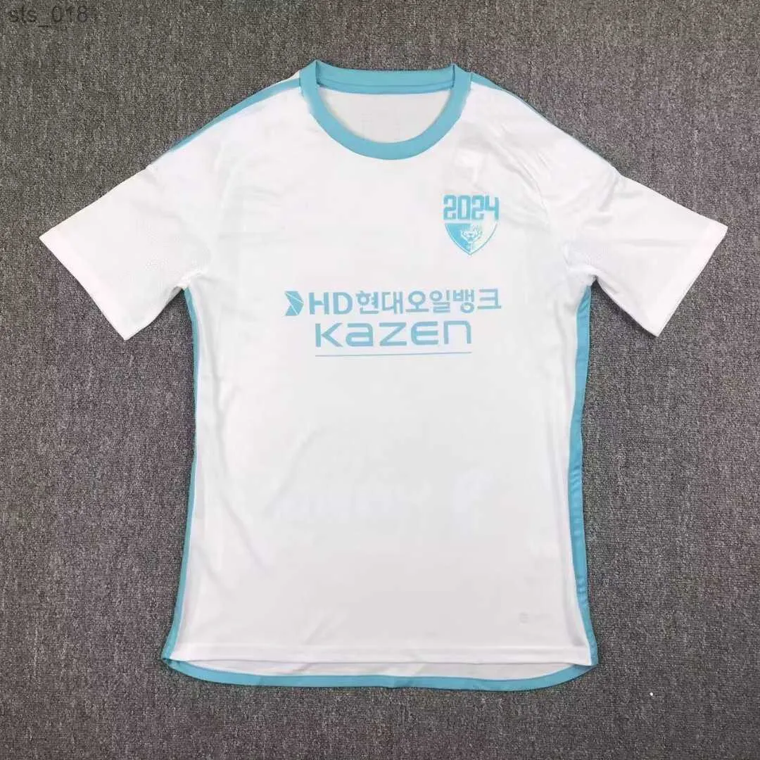 Soccer Jerseys 2024 Ulsan HD soccer jersey Hyundai ADAM SANG EOM KYU JU QAZAISHVILI ESAKA LUDWIGSON GWON KIM WOO SEOL home away football shirtH240306