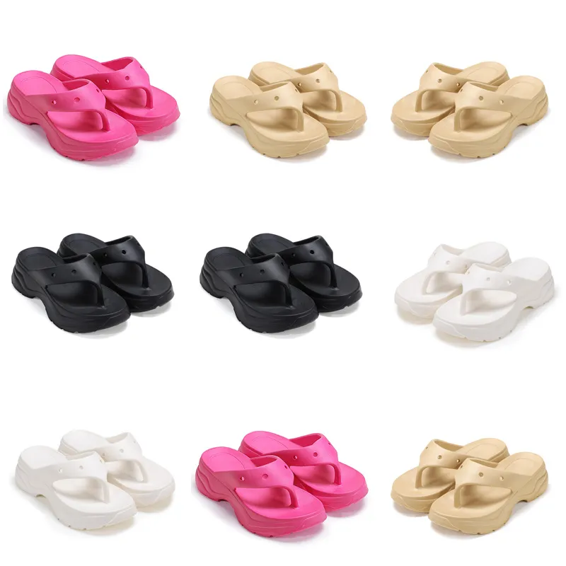 Verão novo produto frete grátis chinelos designer para sapatos femininos branco preto rosa flip flop macio chinelo sandálias moda-034 mulheres plana slides gai sapatos ao ar livre