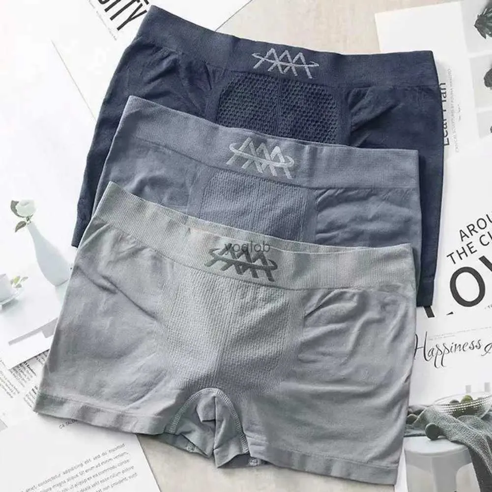 Underpants Trendy Male Underwear Shorts High Stretch Inside Wearing Washable Fashion Pattern Sweat Absorption Underwear Shorts