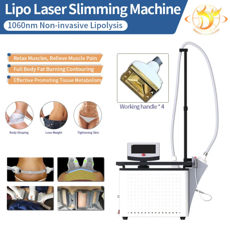 Diodo laser de emagrecimento corporal 1060nm, queima de gordura, redução de peso, equipamento de beleza para casa e salão451