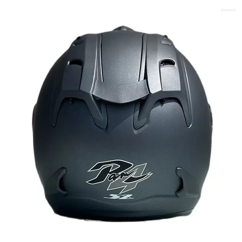 Helmy motocyklowe Przylot ECE zatwierdzony Ram4 Magrey Half Helmet Men and Women Casco Casque Racing Open Face