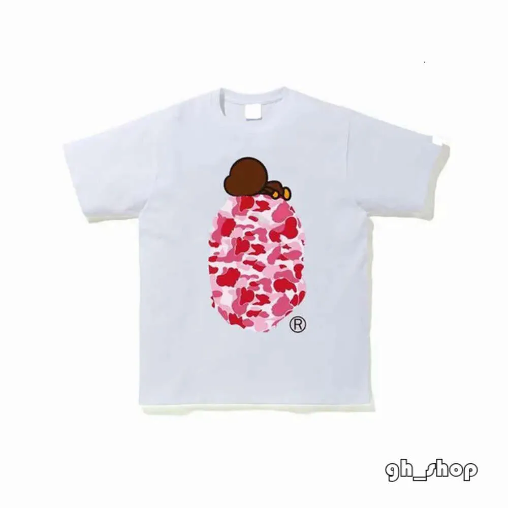 Bape T Shirts Mens Women Designers Tshirts Fashion Tops For Men Casual Graphic Chest Letter Tees Luxurys Clothing Printing Shorts Sleeve Clothes 6900