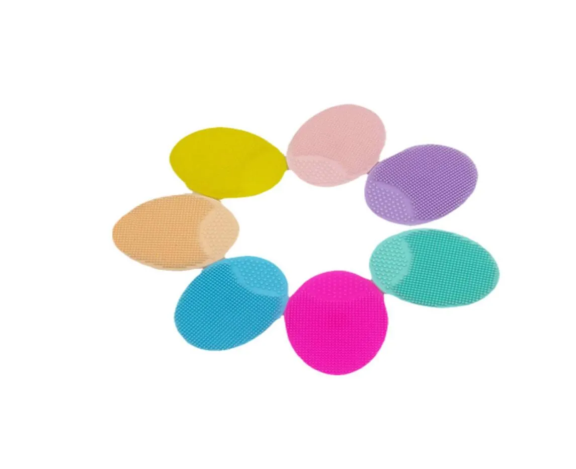 2Style Silicone Soft Face Cleansing Pad Brush Exfoliating Skin Pore Scrubber Cleanser Massage Cleansing Brush Baby Shampoo Bath BR9688597