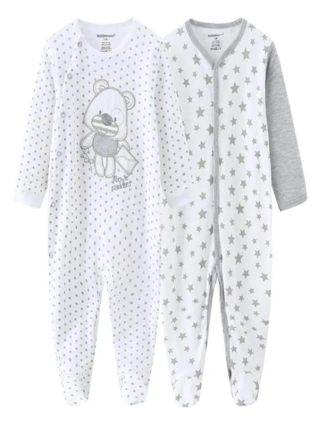 Jumpsuits Baby Ubrania Dziewczyna Ropa Boy Born Roupa de Body Romper Sets Playsuits Pelele Verano Fille Naissance PaJama Menino Coniunto2501595