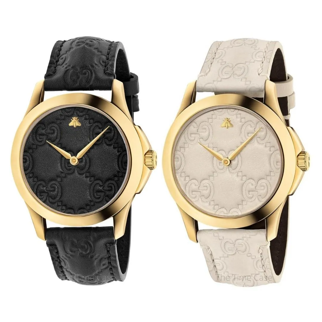 뜨거운 판매 Montre Luxe Original G Original G Timeless Women Watch GG Marmont Leather Strap 커플 시계 고품질 디자이너 럭셔리 남성 시계 DHGATE NEW