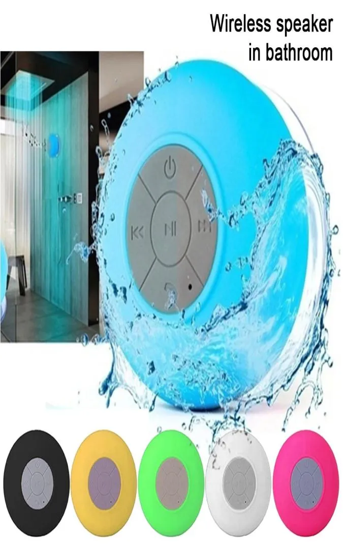 Mini Universal Bluetooth Lautsprecher Tragbare Wasserdichte Drahtlose Hände Lautsprecher Dusche Badezimmer Schwimmbad Auto Strand Outdoor7768279
