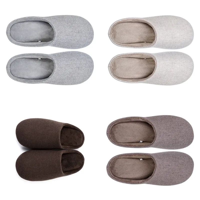 2024 men women designer slippers slides sliders black white pink grey GAI mens womens slipper indoor winter slide4153