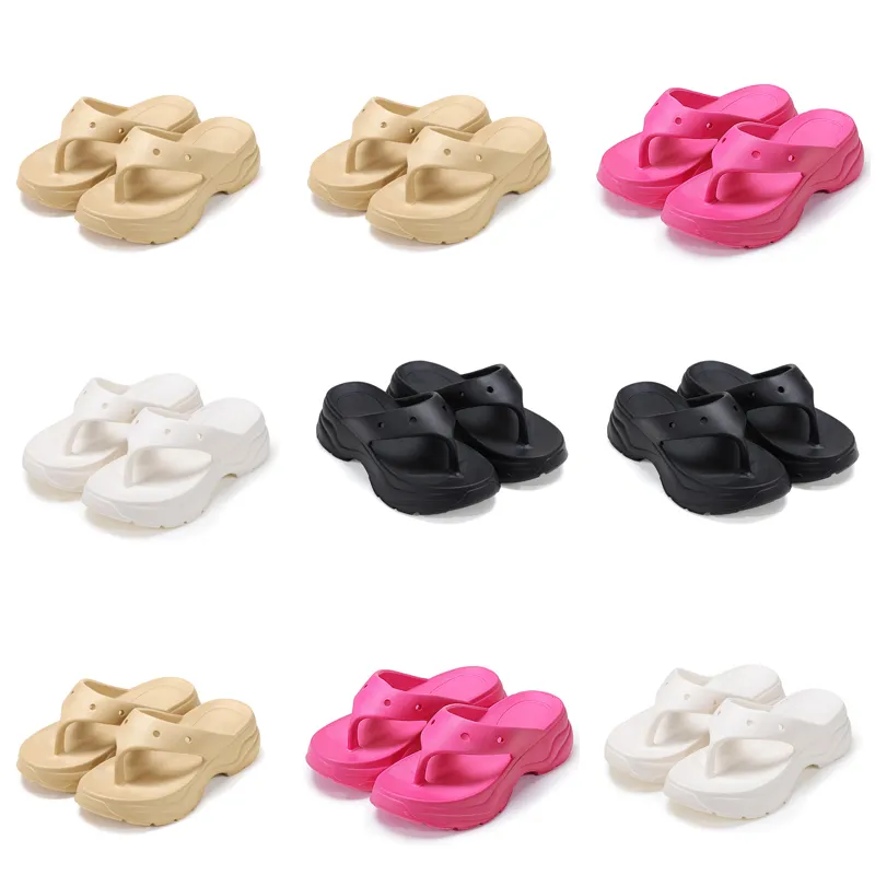 summer new product free shipping slippers designer for women shoes White Black Pink Flip flop soft slipper sandals fashion-011 womens flat slides GAI outdoor shoes